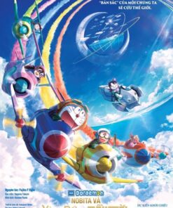 Doraemon Nobita va vung dat ly tuong tren bau troi